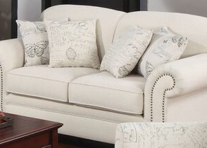 Norah Oatmeal Loveseat