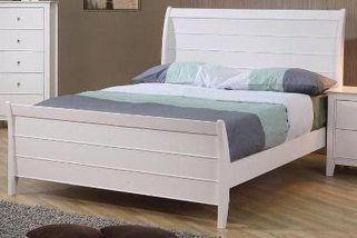 Selena Youth Full Size Sleigh Bed