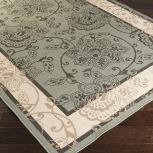 Alfresco Black 5'3" x 7'7" Rug