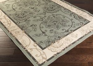 Alfresco Black 3'7" x 5'7" Rug