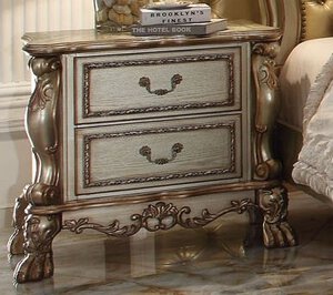 Dresden Gold Patina Nightstand