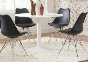 Lowry Black Dining Room Set