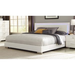 Felicity King Low Profile Bed with LED Backlight