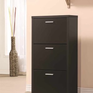 Tall 3-Drawer Shoe Cabinet