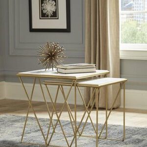 Gold Nesting Table