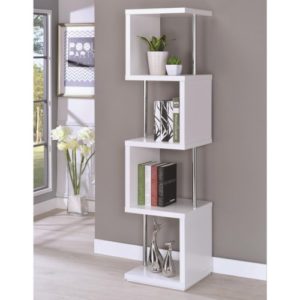 Modern Four Tier Bookcase