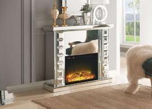 Dominic Mirrored Fireplace