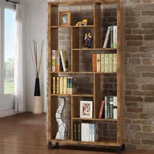 Antique Nutmeg Bookcase