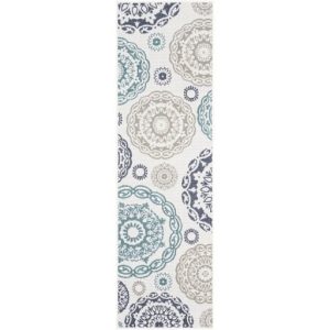 Alfresco Teal 2'5" x 11'10" Rug