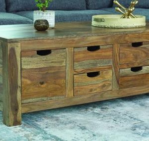 Natural Wood Grain Coffee Table