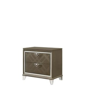 Skylar Dark Champagne Night Stand