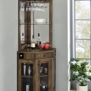 Corner Bar Cabinet