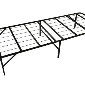 Twin Foldable Metal Platform Bed Frame