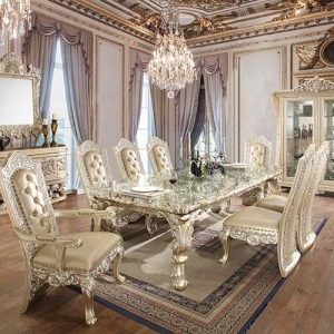Vatican 9 Pc Dining Room Set