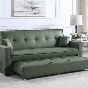 Octavio Velvet Sofa Bed