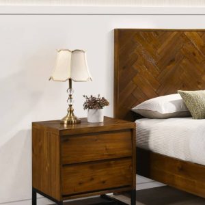 Reed Wood Nightstand