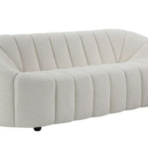 Osmash White Teddy Sherpa Sofa