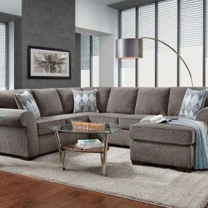 Charisma Smoke Sectional