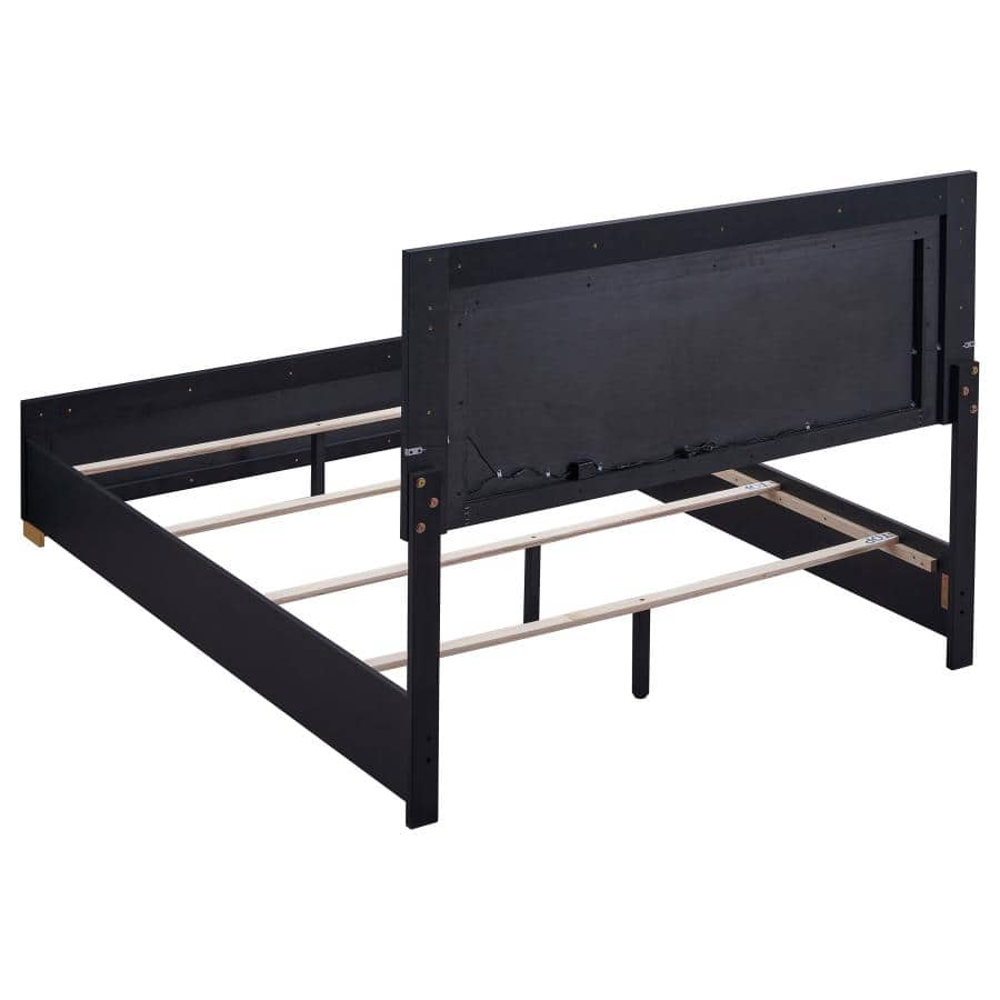 Marceline Black King LED Bed - Image 2