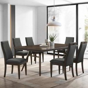 Wes 7-piece Rectangular Dining Set