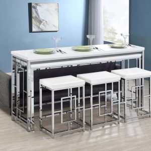 Jackson 5-piece Multipurpose Counter Height Table Set