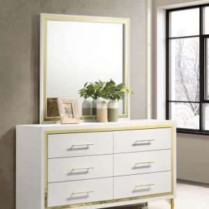 Lucia Dresser and Mirror
