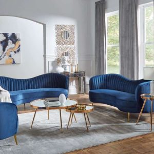 Sophia Blue Living Room Collection