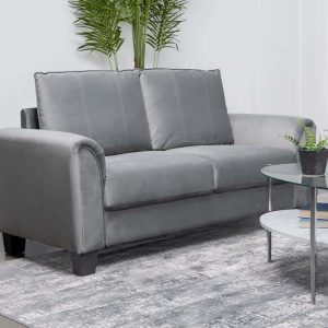 Davis Upholstered Rolled Arm Loveseat