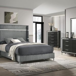 Lucia Black Bedroom Collection