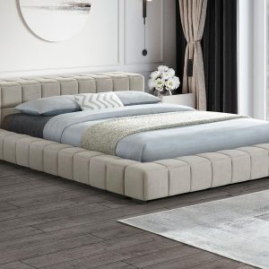 Trinity Upholstered Full Size Platform Bed