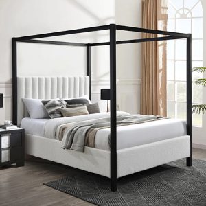 Adalyn King Size Canopy Bed