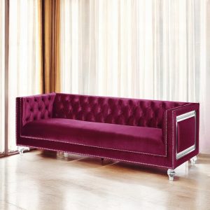 Heibero Purple Sofa