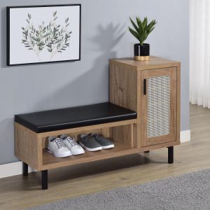 Teller Shoe Storage Bench