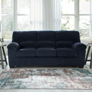 SimpleJoy Navy Blue Sofa