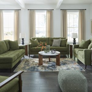 Bixler Olive Living Room Collection