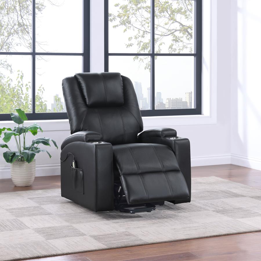 Armstrong Black Power Lift Chair - Image 2