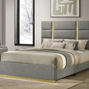Ines Grey King Size Bed